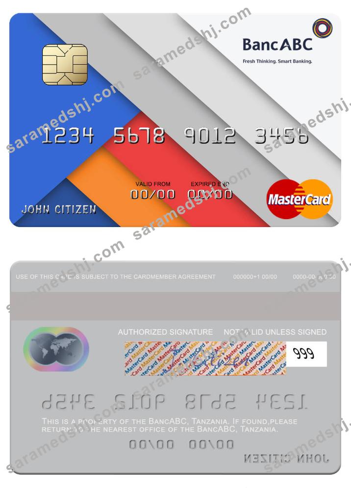 Tanzania BancABC mastercard